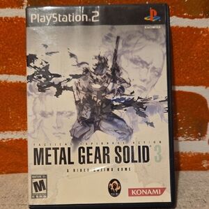 💣 RARE Metal Gear Solid 3 from PlayStation 2 Essential Collection 💣